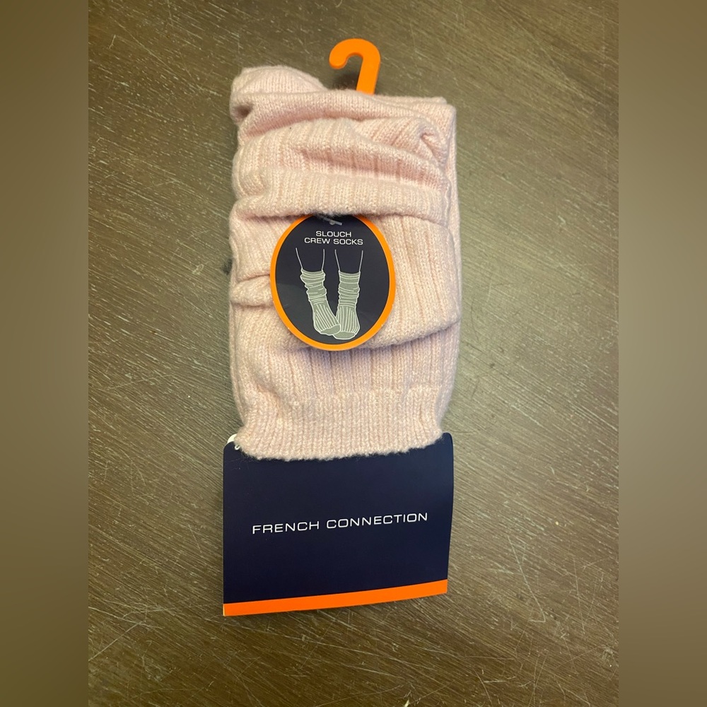 French Connection slouch crew socks